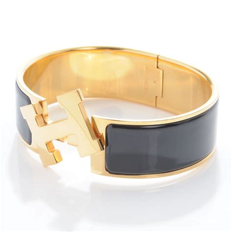 hermes bangle color|Hermes black bracelets for women.